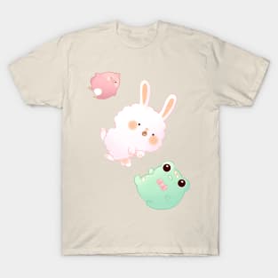 Falling Dango Animals T-Shirt